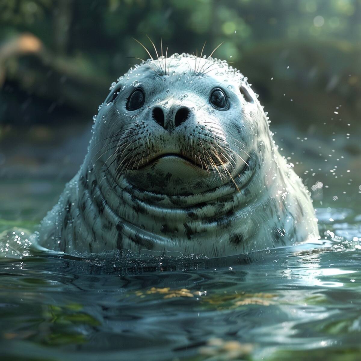 Foca con sobrepeso según la Inteligencia Artificial