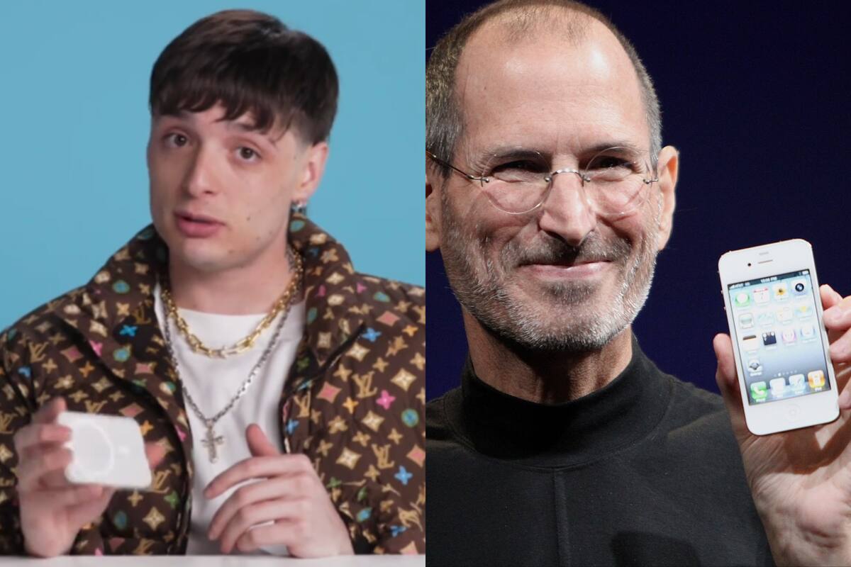 Peso Pluma le pide un favor a Steve Jobs, quien falleció en 2011