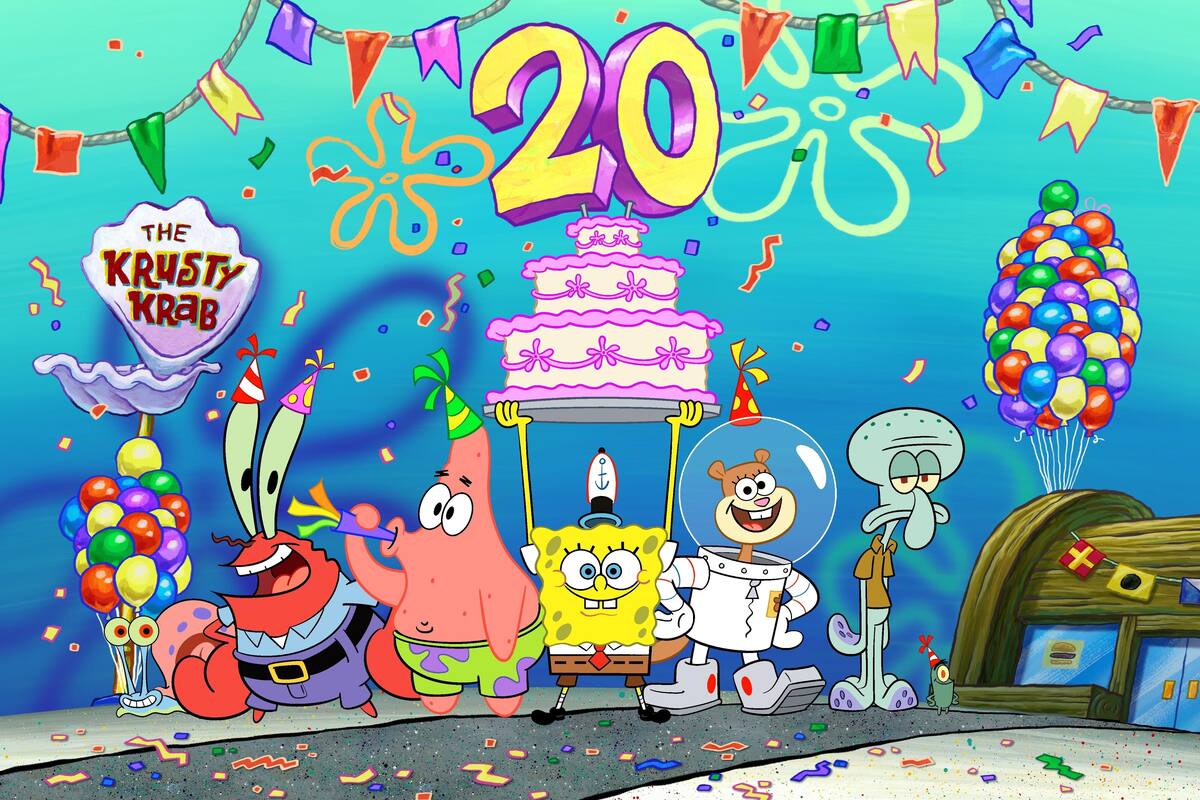 Nickelodeon celebra 20 años de 'Bob Esponja'