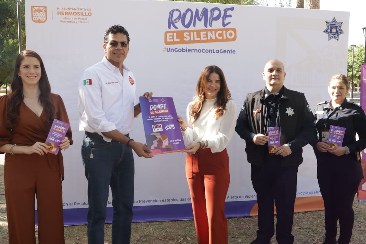 Hermosillo: Unidad de Género fomenta acciones para eliminación de la violencia contra la mujer