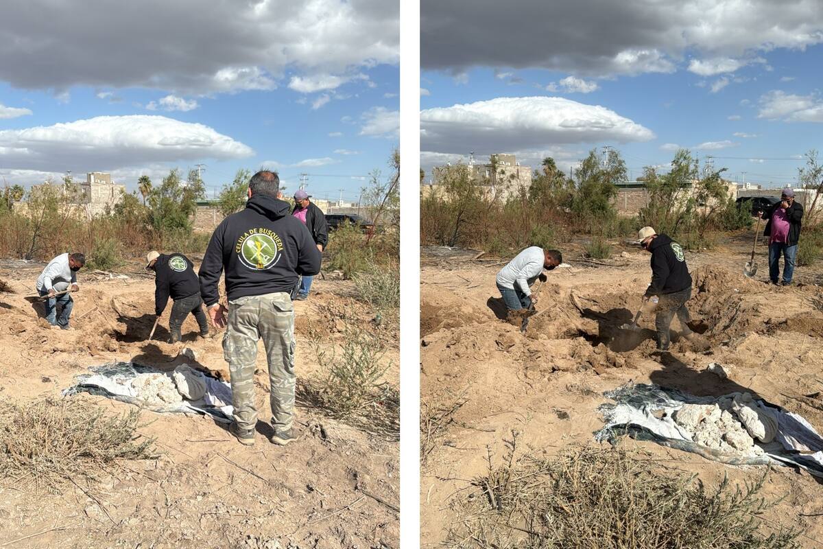 Localizan restos óseos humanos en Los Algodones