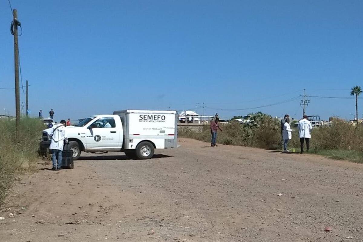Encuentran “encobijado” en dren del Valle del Yaqui