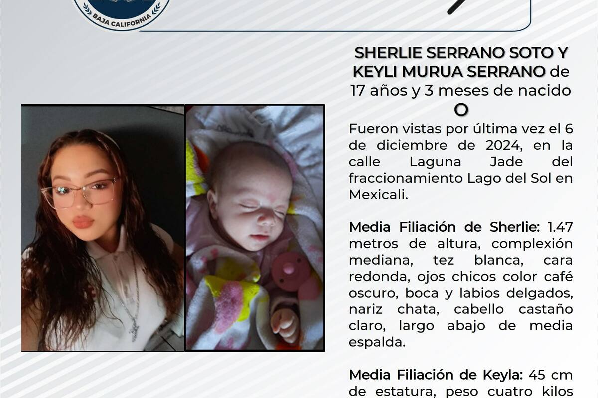 Se solicita ayuda para localizar a Sherlie Serrano Soto y Keily Murua Serrano