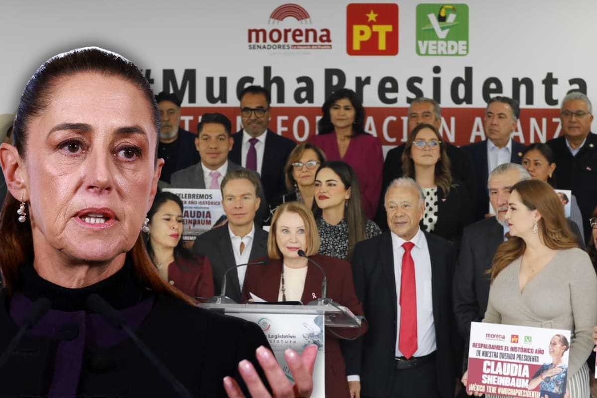 Sheinbaum impulsa reforma electoral que reduce financiamiento a partidos, elimina plurinominales en el Senado y recorta estructura del INE, pese a resistencias del Verde y el PT
