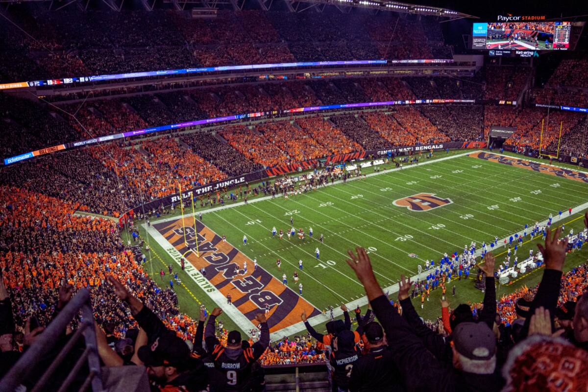 NFL: Cincinnati Bengals anuncian nuevo campo en el Paycor Stadium para la temporada 2024