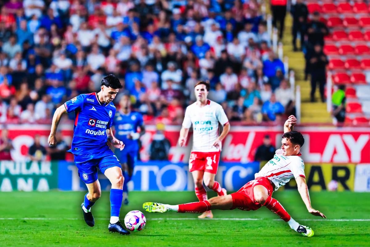 Necaxa y Cruz Azul empatan en Aguascalientes: Goles, resumen y mejores momentos