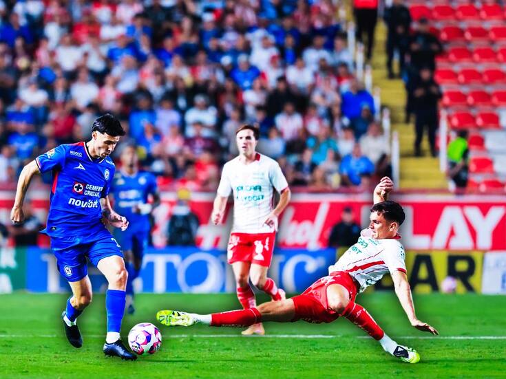 Necaxa y Cruz Azul empatan en Aguascalientes: Goles, resumen y mejores momentos