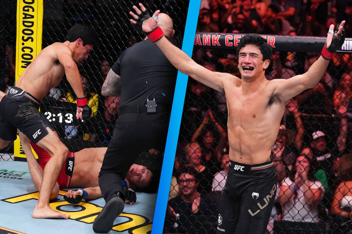 Tijuanense Santiago Luna debuta en la Noche UFC con nocaut en el primer round