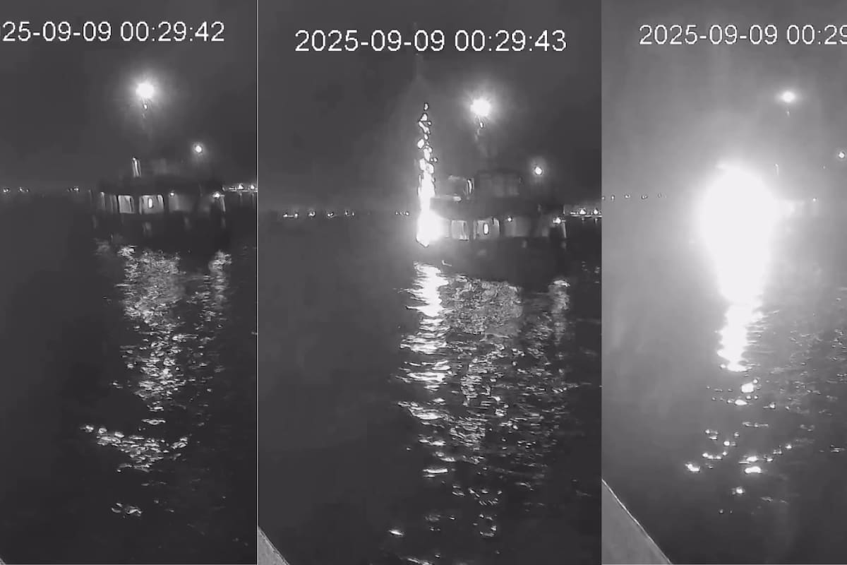 Greta Thunberg y activistas sobreviven a incendio en la flotilla rumbo a Gaza