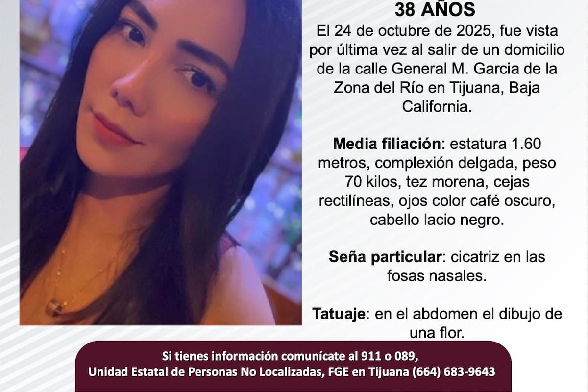 Se busca a Fabiola de Lourdes Hernández Torres de 38 años de edad