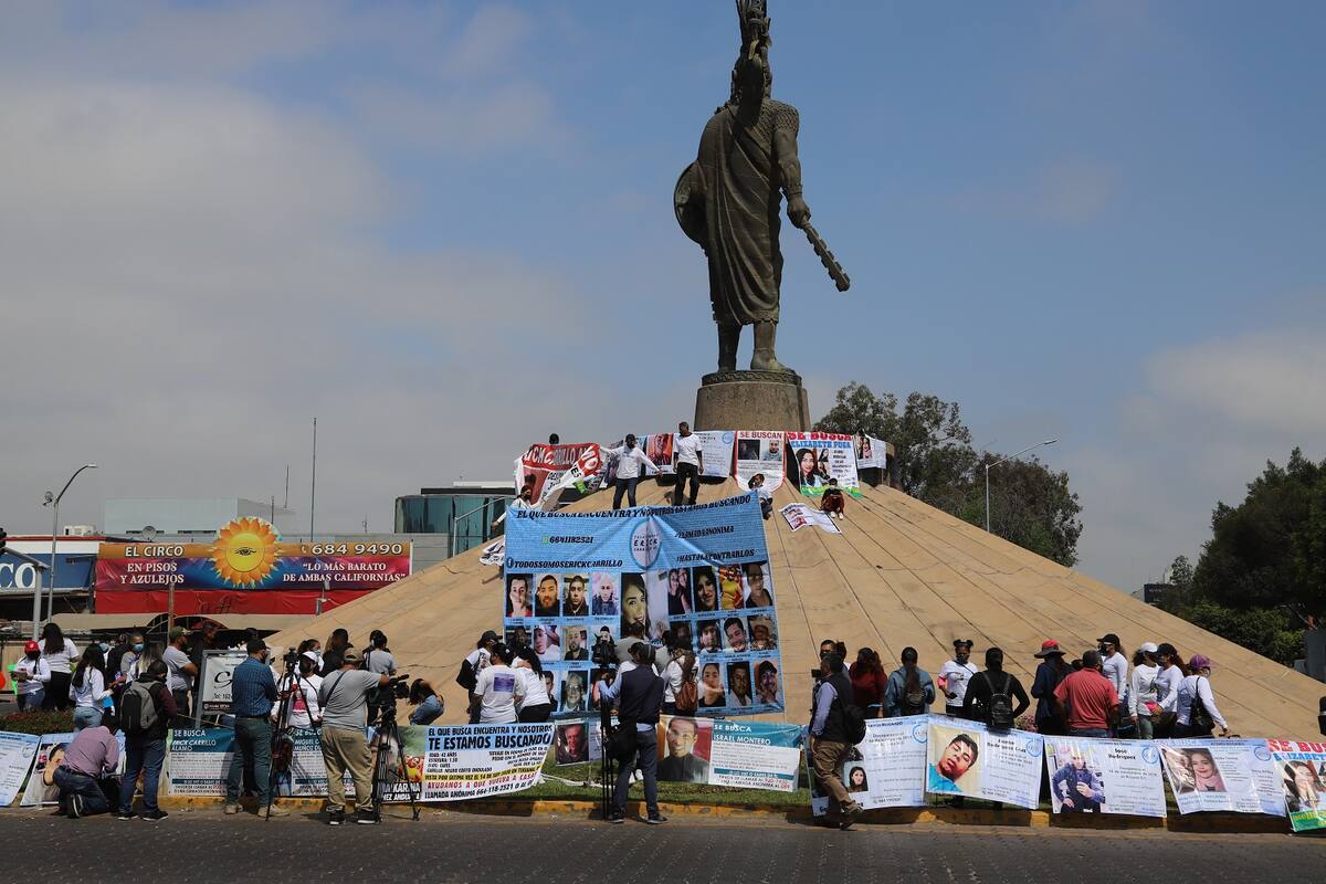 Colectivo se manifiesta a dos años de desaparición de Erick Carrillo