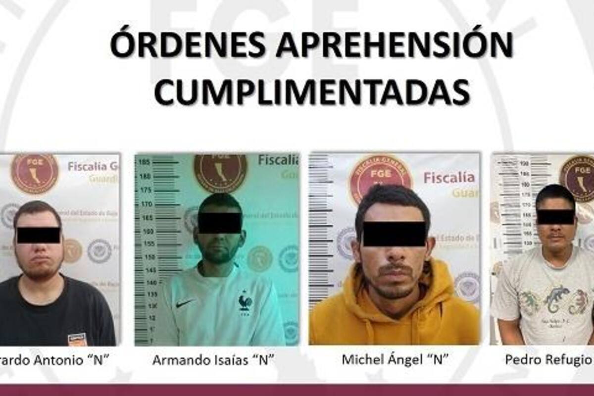 Captura FGE a prófugos de la justicia