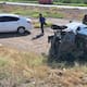 Accidente en carretera deja 2 lesionados