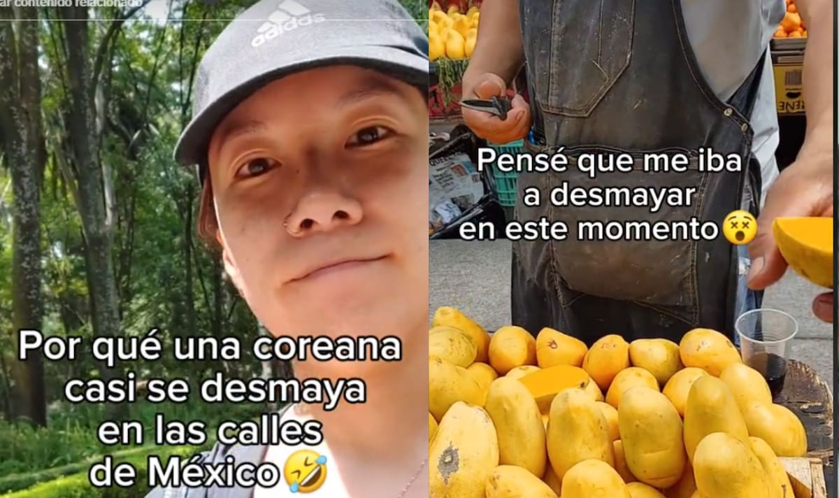Debido a su riqueza cultural en alimentos, esta mujer coreana le gusta México por la fruta.