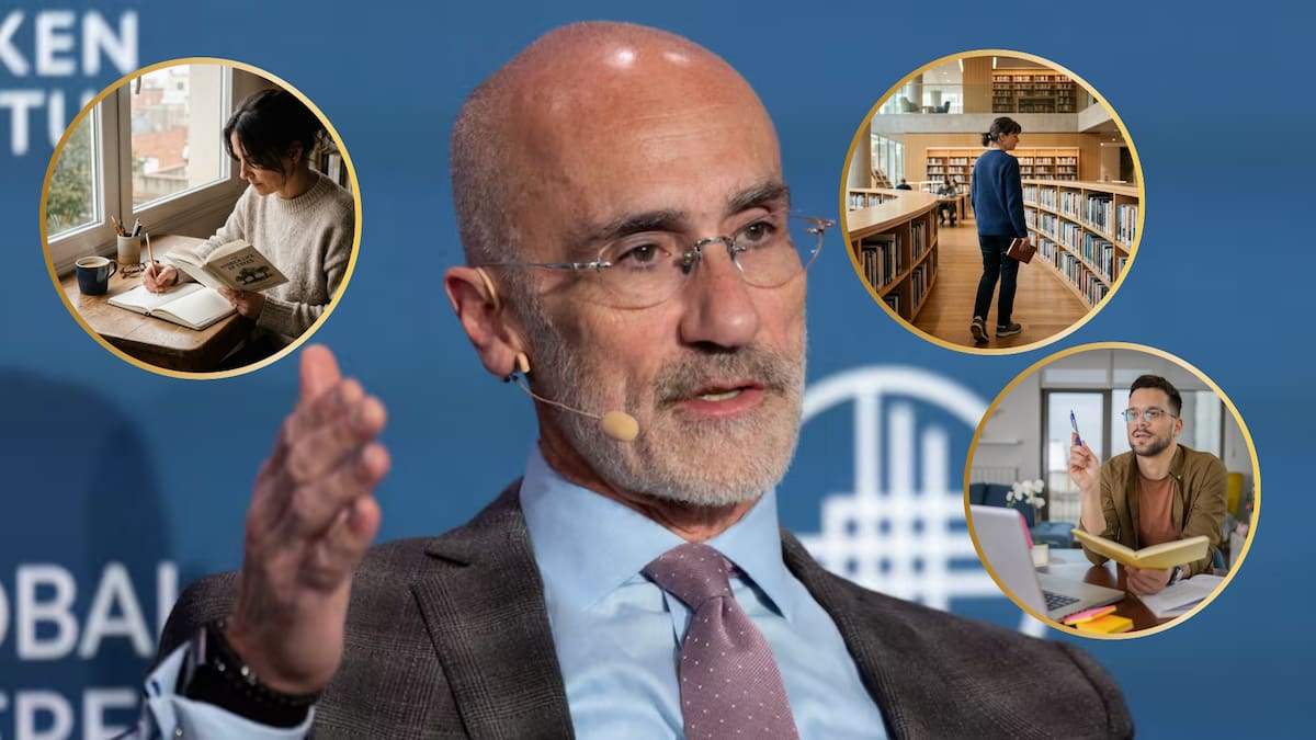 Arthur Brooks, profesor de Harvard, revela por qué aprender constantemente puede ayudarte a vivir con mayor bienestar y satisfacción