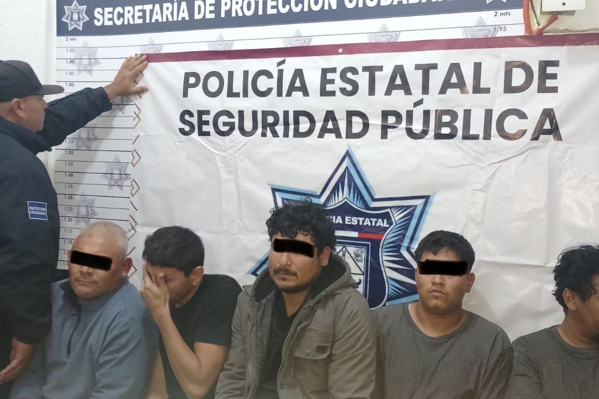 Procesan a 5 hombres por robar cableado