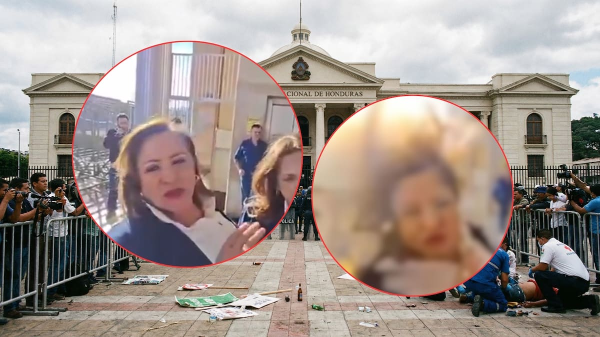 IMÁGENES FUERTES: Explosión frente a la diputada hondureña Gladis Aurora López mientras se vivía tensión política por recuento de votos: quién es, por qué ocurre y qué está en juego en Honduras
