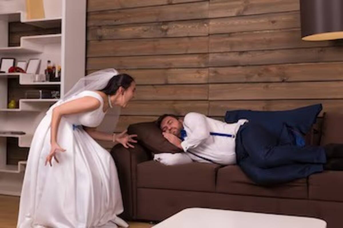 VIDEO: Novio llega borracho al altar y novia se muestra desconsuelo