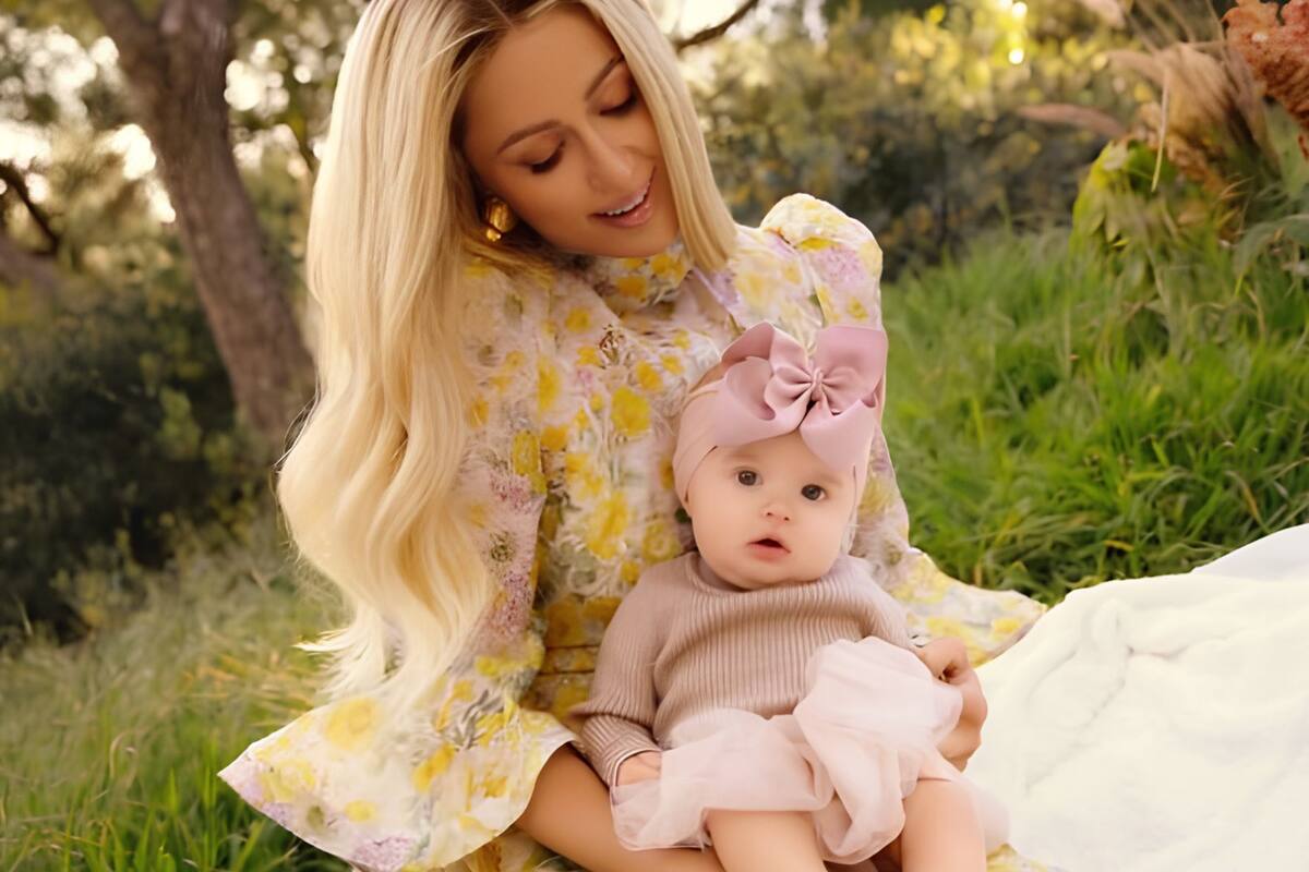 Paris Hilton presenta por primera vez a su hija London