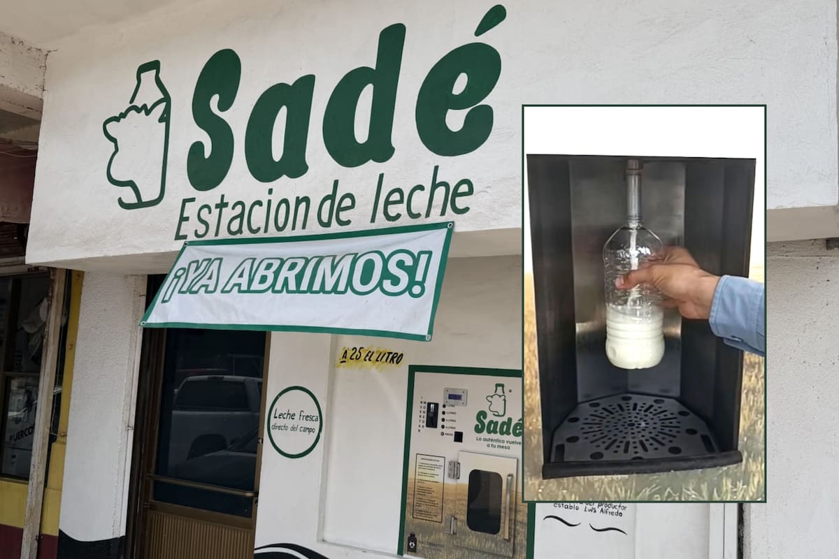 Leche pasteurizada por autoservicio en Pueblo Yaqui: productores acercan venta directa a 25 pesos por litro