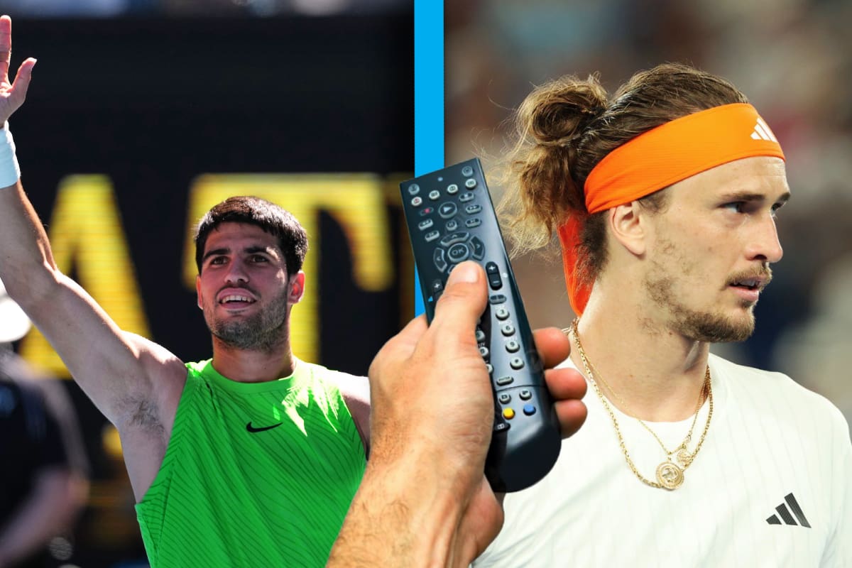Alcaraz vs Zverev: ¿A qué hora y por dónde ver EN VIVO el partido de Semifinales del Abierto de Australia?