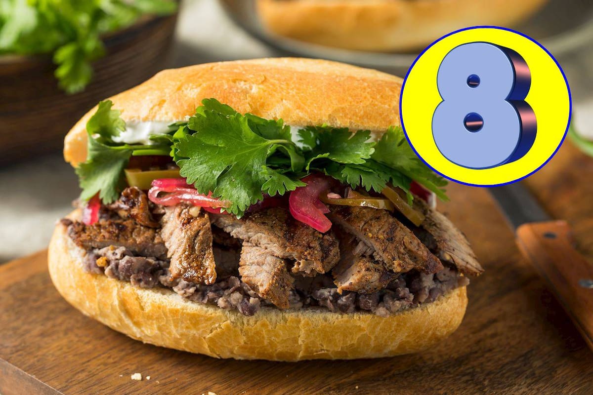 Las tortas mexicanas se posicionan en el número 8 del ranking de Taste Atlas