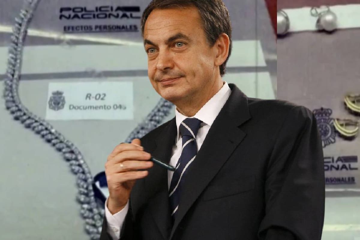 Collares con lujosas piedras preciosas, relojes de alta gama, cajas fuertes y documentos, parte de los hallazgos encontrados a expresidente español José Luis Rodríguez Zapatero