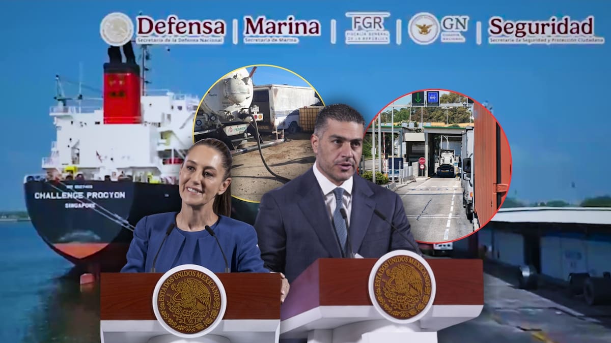La Agencia Nacional de Aduanas de México y la Fiscalía General de la República (FGR) preparan un operativo de gran alcance contra funcionarios y empresarios presuntamente implicados en el contrabando de combustible. Foto: Especial