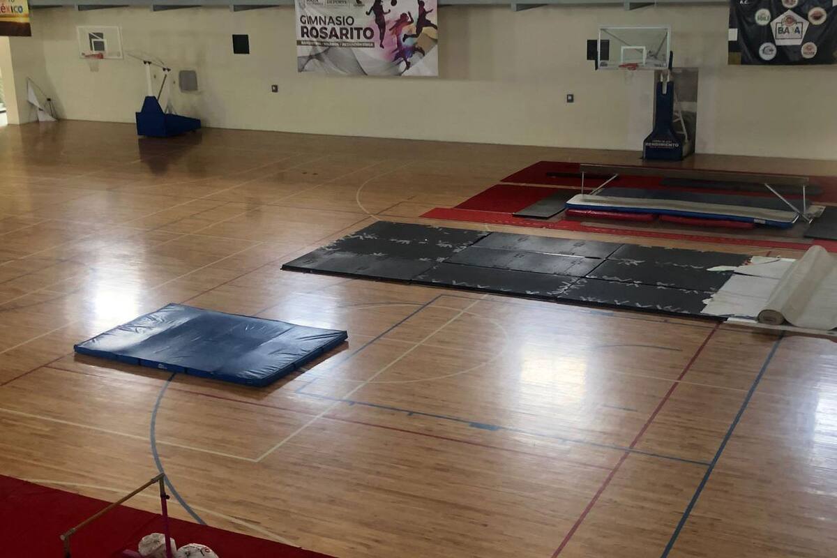 Funciona con carencias gimnasio del INDE BC en Rosarito
