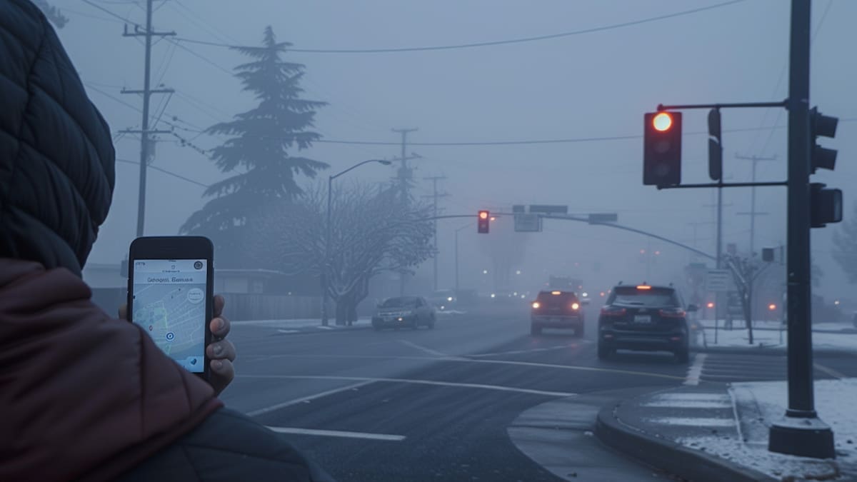 Niebla contaminante cubre comunidades del norte de California durante una alerta por mala calidad del aire
