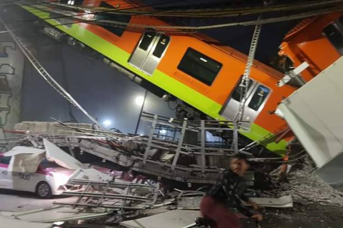 Impactantes fotos de la caída de la Línea 12 del Metro de la CDMX