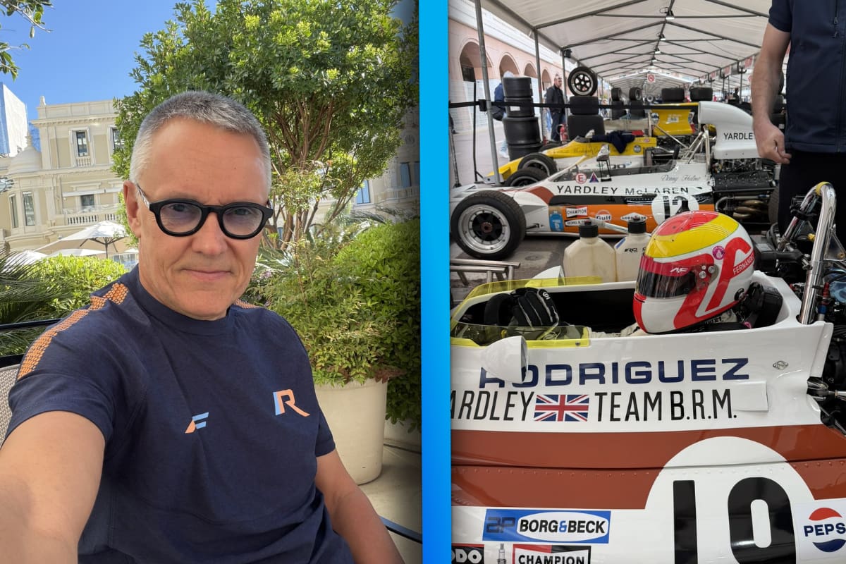 Adrián Fernández, piloto mexicano, vuelve a competir en el Gran Premio Histórico de Mónaco