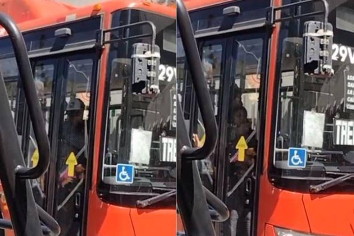 VIDEO: Mujer es tomada como rehén en camión de Guadalajara