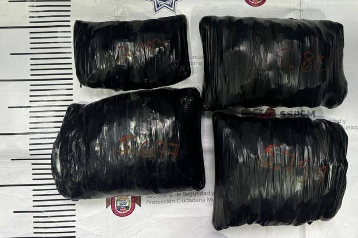Decomisan casi 20 kilos de ‘crystal’ en caso de ‘mula ciega’ en Tijuana