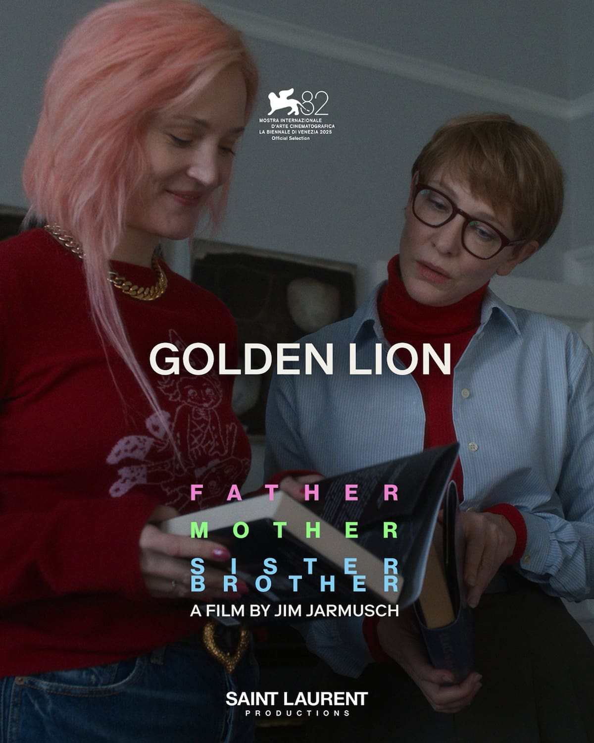 "Father, Mother, Sister, Brother" de Jim Jarmusch / Cuenta de X: @YSL