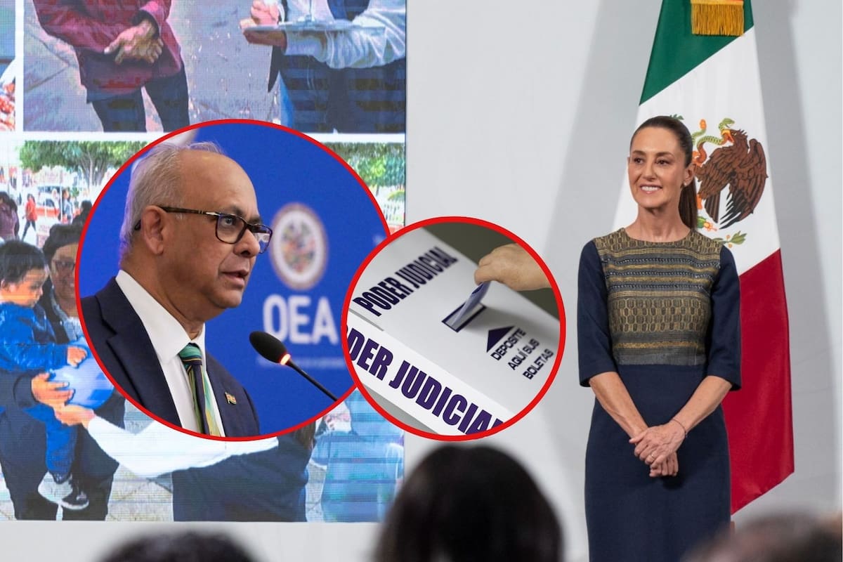 Sheinbaum descarta que México salga de la OEA pese a informe crítico sobre Elección Judicial