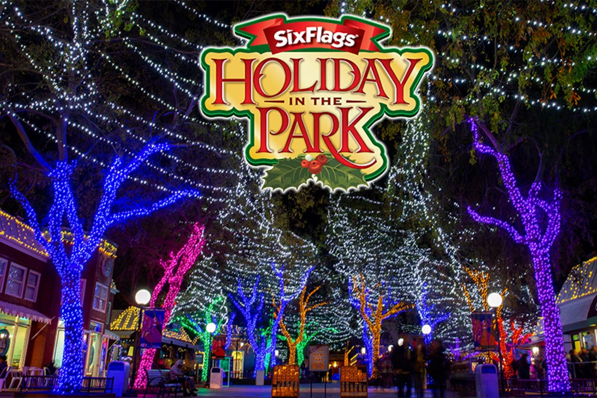 Six Flags se une a la temporada decembrina