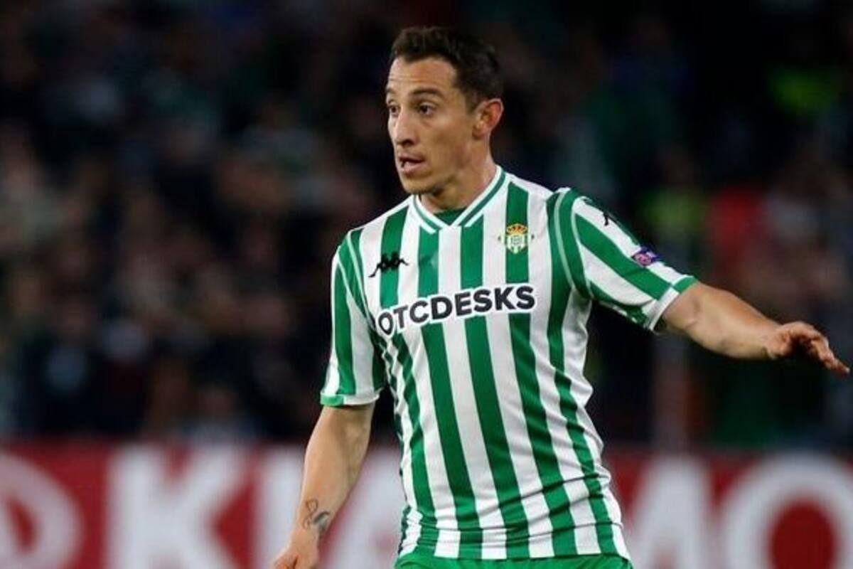 Andrés Guardado se recupera de Covid-19 y vuelve a los entrenamientos de Real Betis