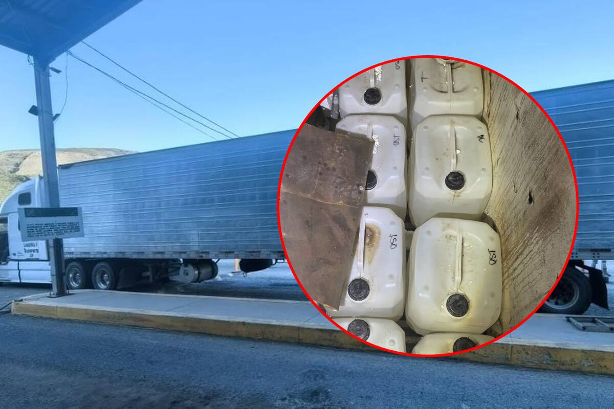 Decomisan 700 litros de metanfetamina en retén de Ensenada