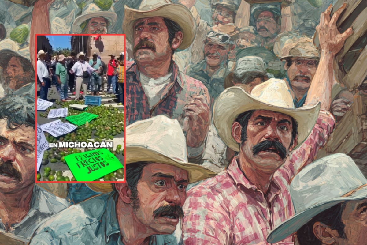“¿Lo quieren regalado? Ahí está.”: La protesta de agricultores mexicanos que ha dado de qué hablar