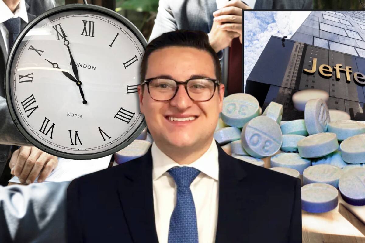 Muere banquero que trabajaba 100 horas a la semana: Tuvo sobredosis de fentanilo y cocaína que usaba para mantener su “insostenible” estilo de vida