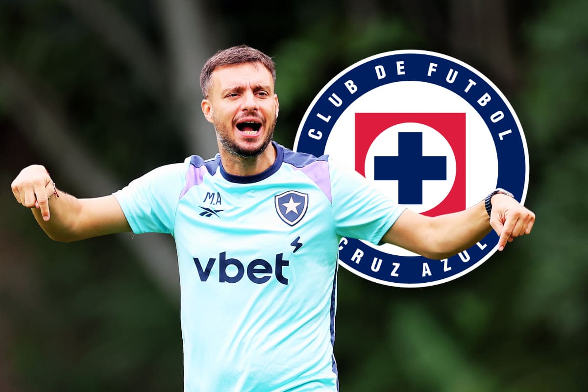 Martín Anselmi está interesado en dos jugadores de Cruz Azul y quiere llevarlos a Botafogo, ¿Quiénes son?