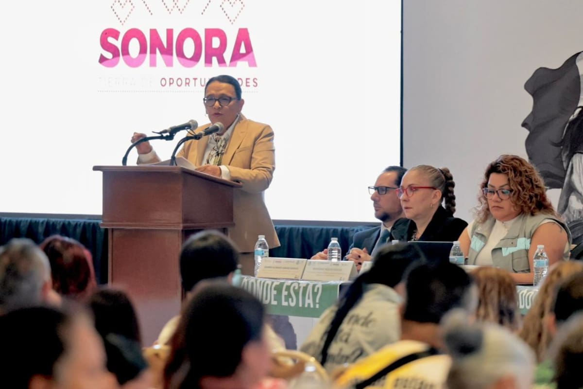 Rosa Icela Rodríguez, Ernestina Godoy y representantes de la ONU llegan a Hermosillo para reunirse con familias buscadoras y revisar la búsqueda de desaparecidos