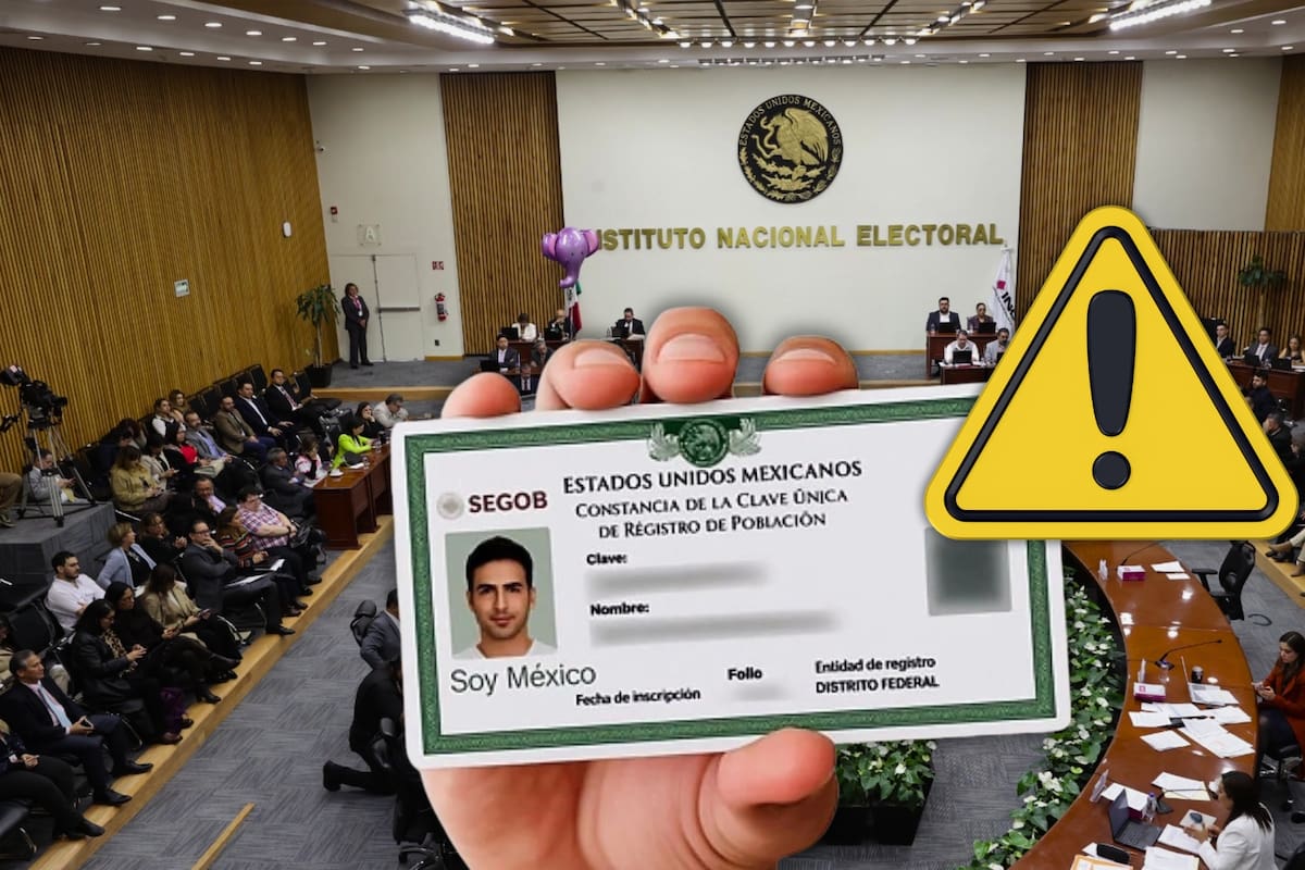 INE alerta por riesgos de seguridad y participación con nueva CURP biométrica
