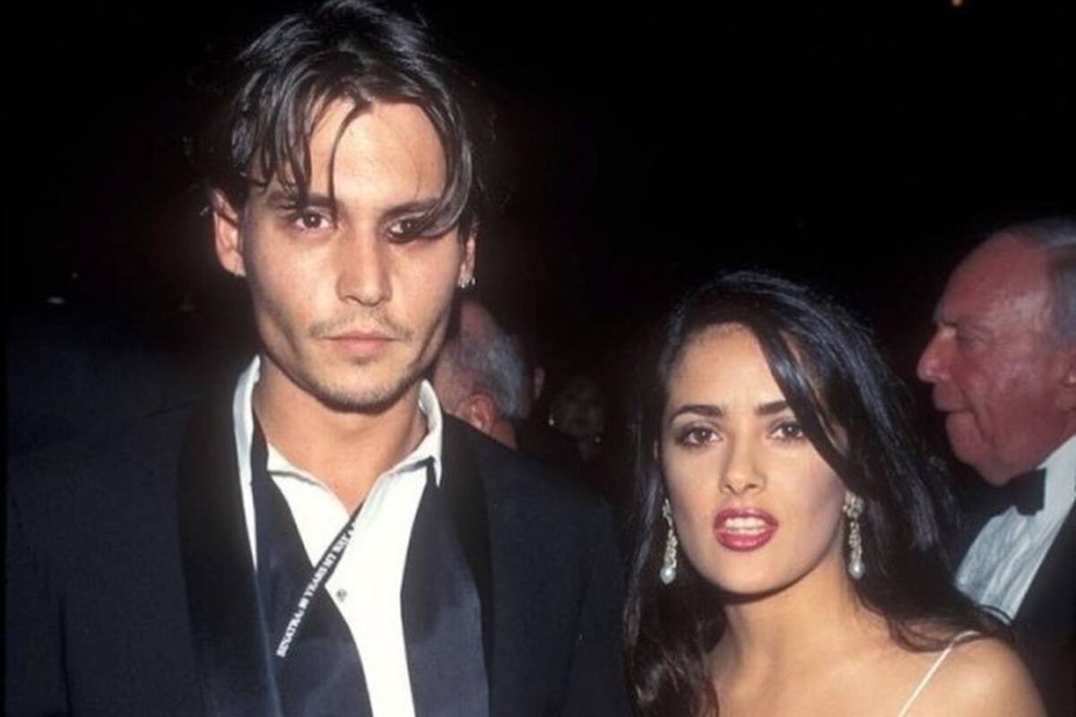 Salma Hayek da la bienvenida a Johnny Depp a Instagram con icónica foto