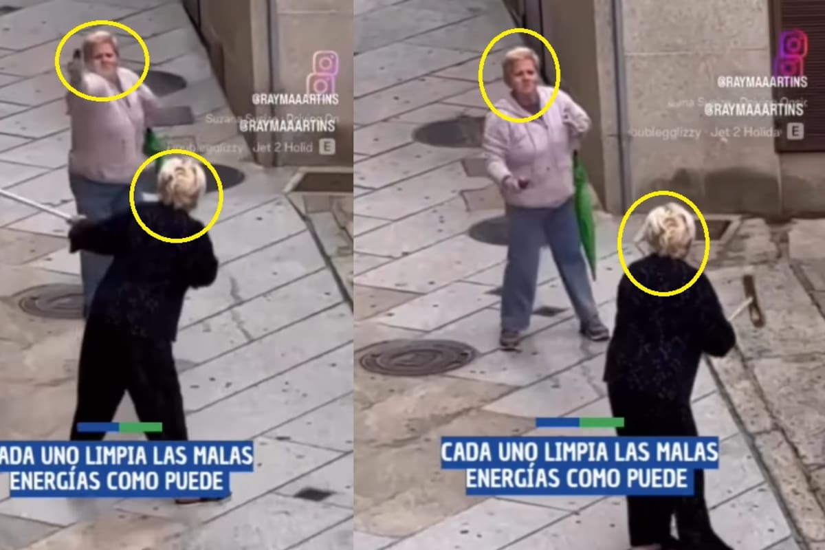 “Una con perfume y otra con la escoba”: dos adultas mayores son captadas afuera de su vecindario