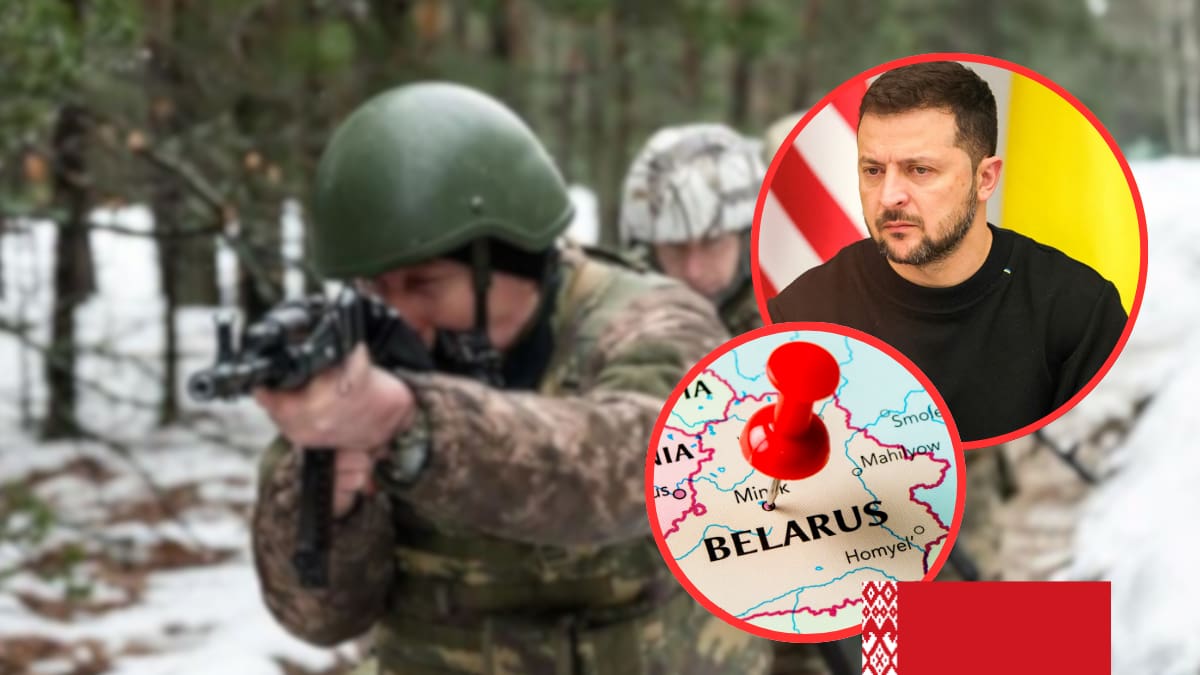 Zelenski acusa a Bielorrusia de construir infraestructura militar junto a Ucrania y alerta que Rusia busca ampliar la guerra desde la frontera norte