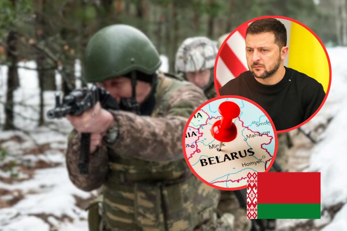 Zelenski acusa a Bielorrusia de construir infraestructura militar junto a Ucrania y alerta que Rusia busca ampliar la guerra desde la frontera norte