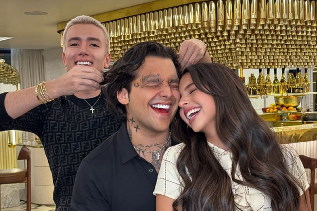 Ángela Aguilar revela cómo prefiere Nodal que luzca su cabello: “Ya quédate así, por favor”