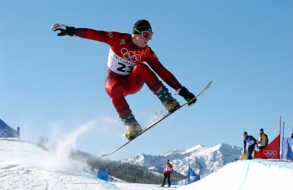Ryan Wedding en los Juegos Olímpicos de Invierno Salt Lake 2002. (Foto: Especial GH)